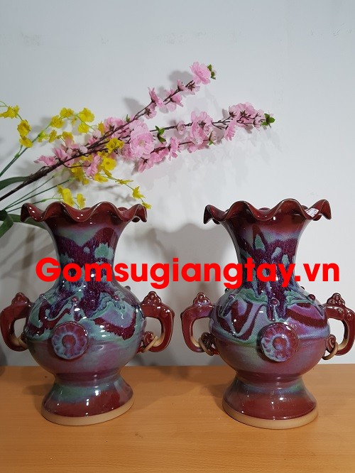 Đôi Bình sứ cao cấp Giang Tây