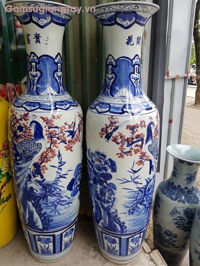 Lộc bình sứ  cao