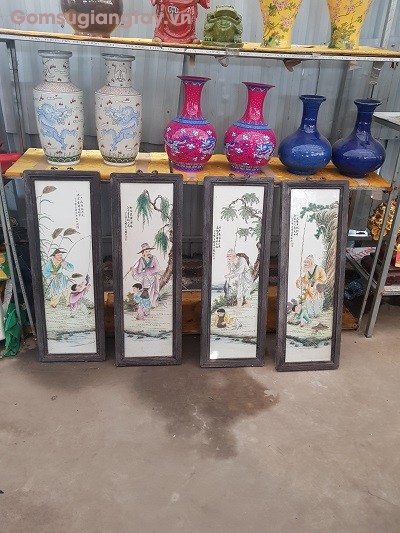 Tranh sứ đẹp tq
