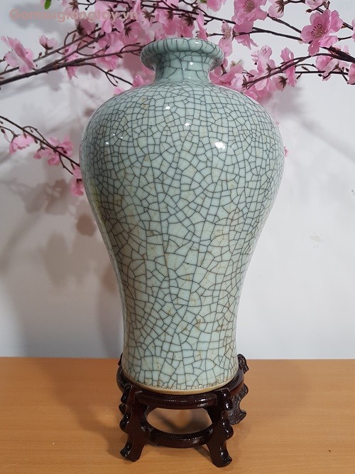 Bình tích lộc men rạn 