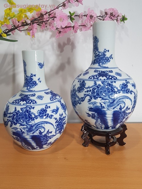 Đôi Bình sứ cao cấp giang tây 97