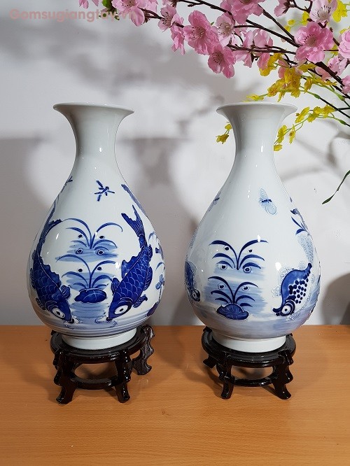 Bình Sứ Vẽ Tay GG