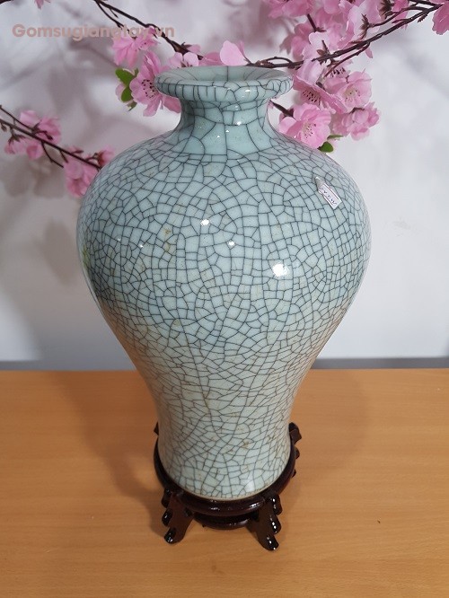 Bình tích lộc men rạn 