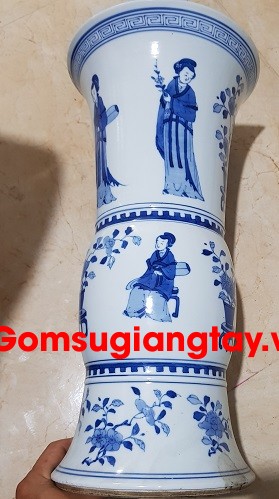 Bình sứ phỏng cổ kỹ thật cao trôn cốt đạt