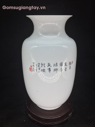 Bình sứ trưng bÀY N