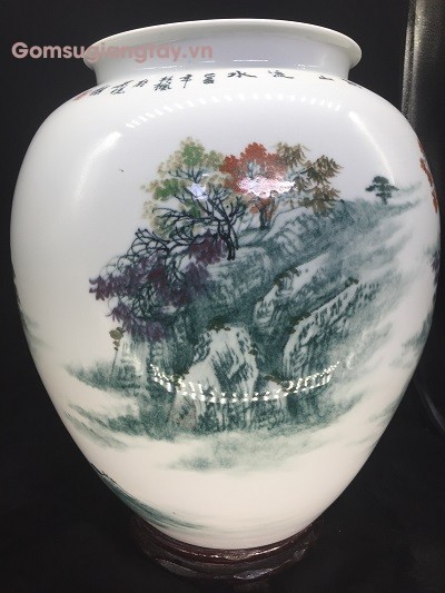 Bình sứ cao cấp tr