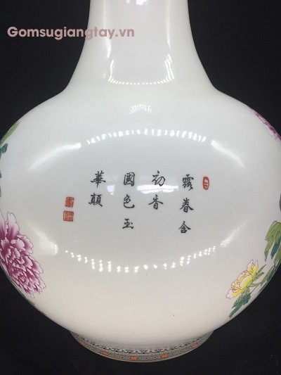 Bình sứ cụ tỏi  cao cấp 