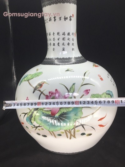 Bình trưng bày  giáng củ tỏi