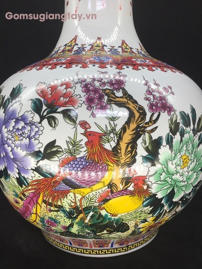 Bình sứ trưng bày, cắm hoa mm
