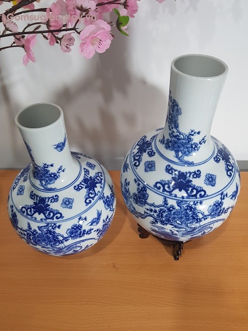 Đôi Bình sứ cao cấp giang tây 97