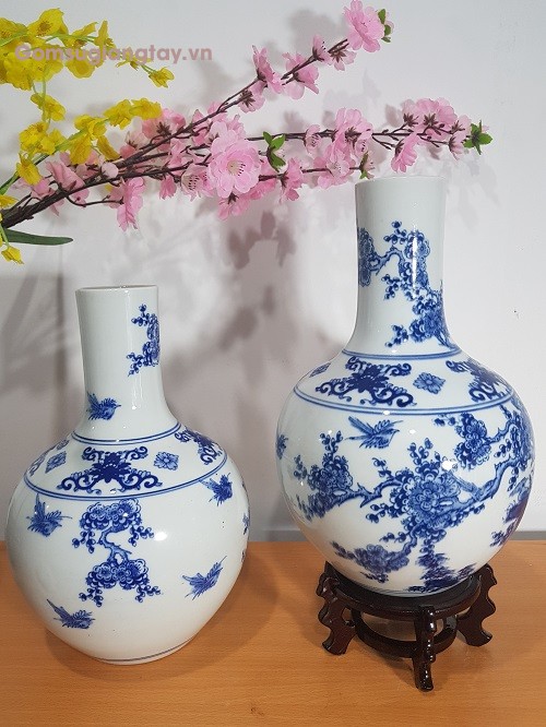 Đôi Bình sứ cao cấp giang tây 97