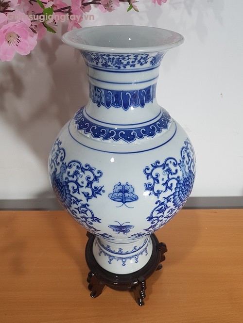 Bình sứ trưng bày, cắm hoa 6