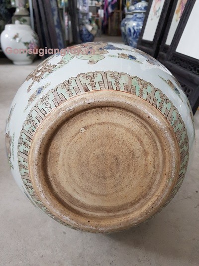 Hồ lô sứ giả cổ vẽ tay của nghệ nhân rất có hồn