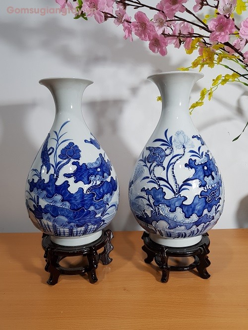 Bình Sứ Vẽ Tay GG