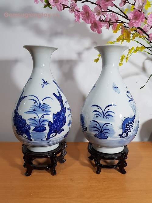 Bình Sứ Vẽ Tay GG