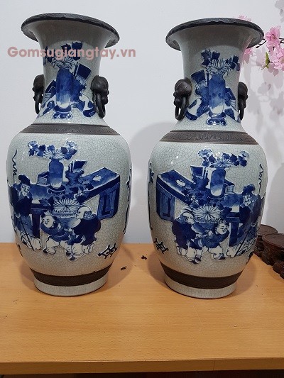 Bình sứ phỏng cổ cao cấp  tq