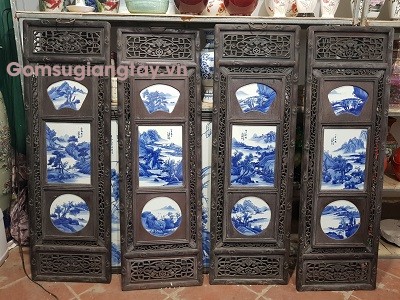 Tranh sứ cao cấp tq