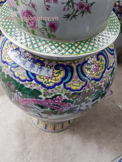 CHóe Sứ  hàng gấm 